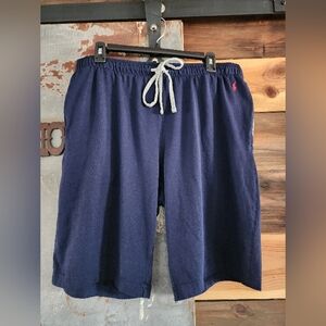 Polo by Ralph Lauren Navy Knit  Sleepwear-Shorts